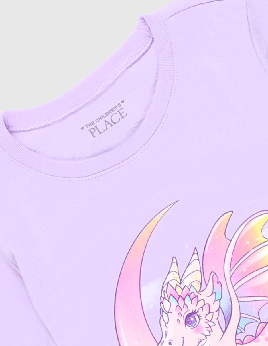 Playera The Children's Place manga corta para niña