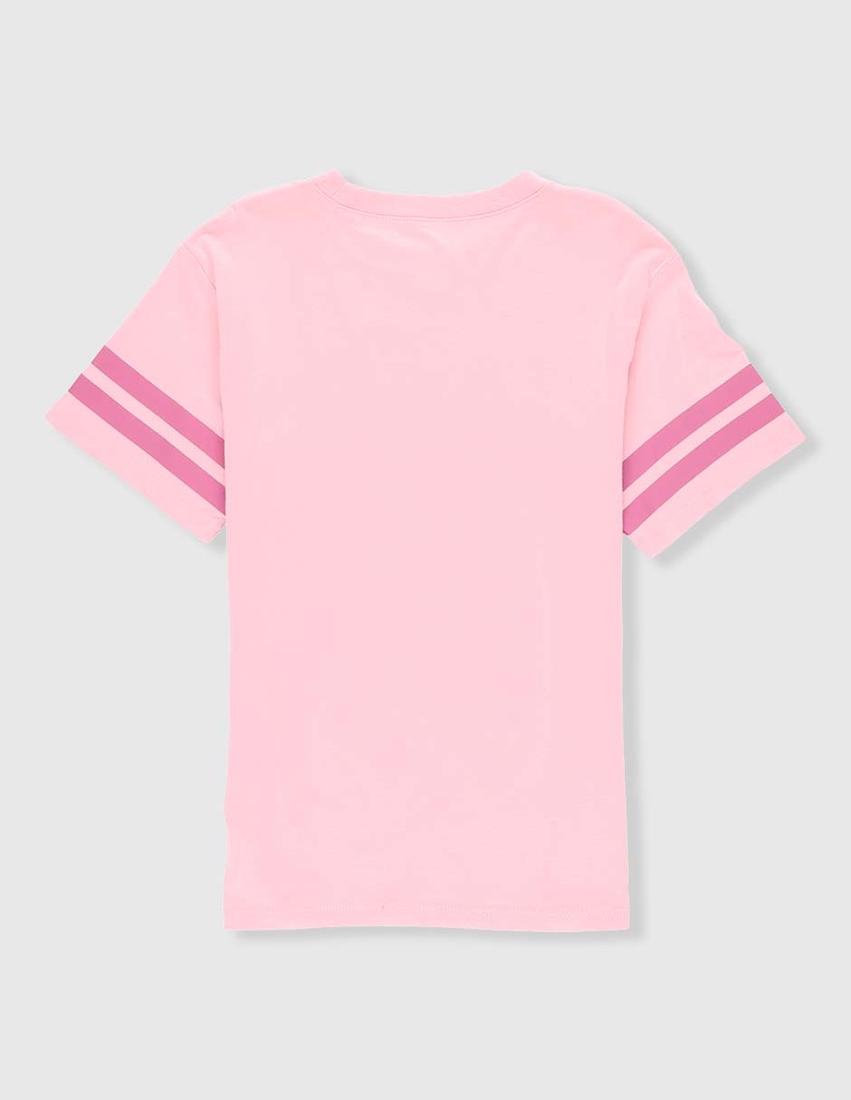 Playera manga corta para niña