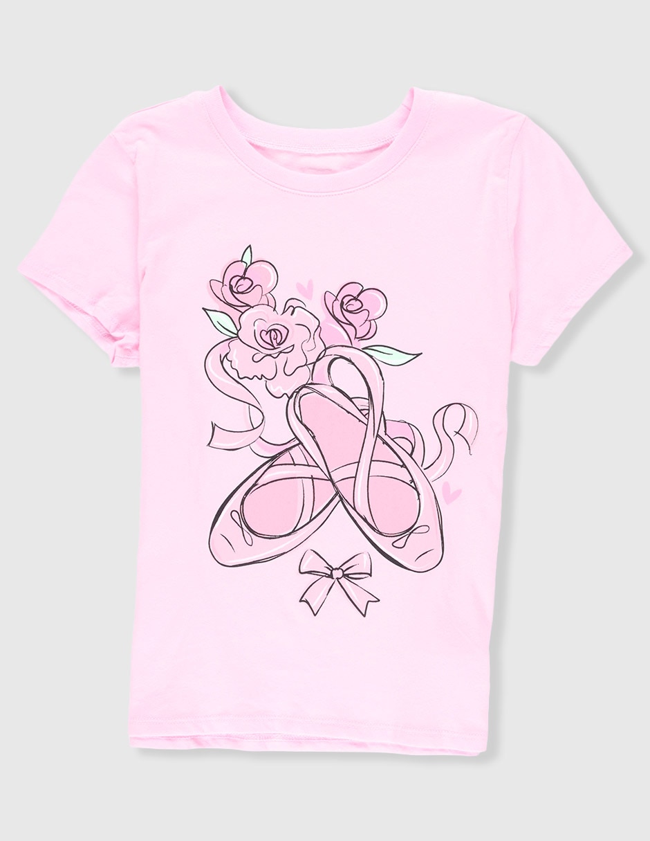 Playera The Children's Place manga corta para niña