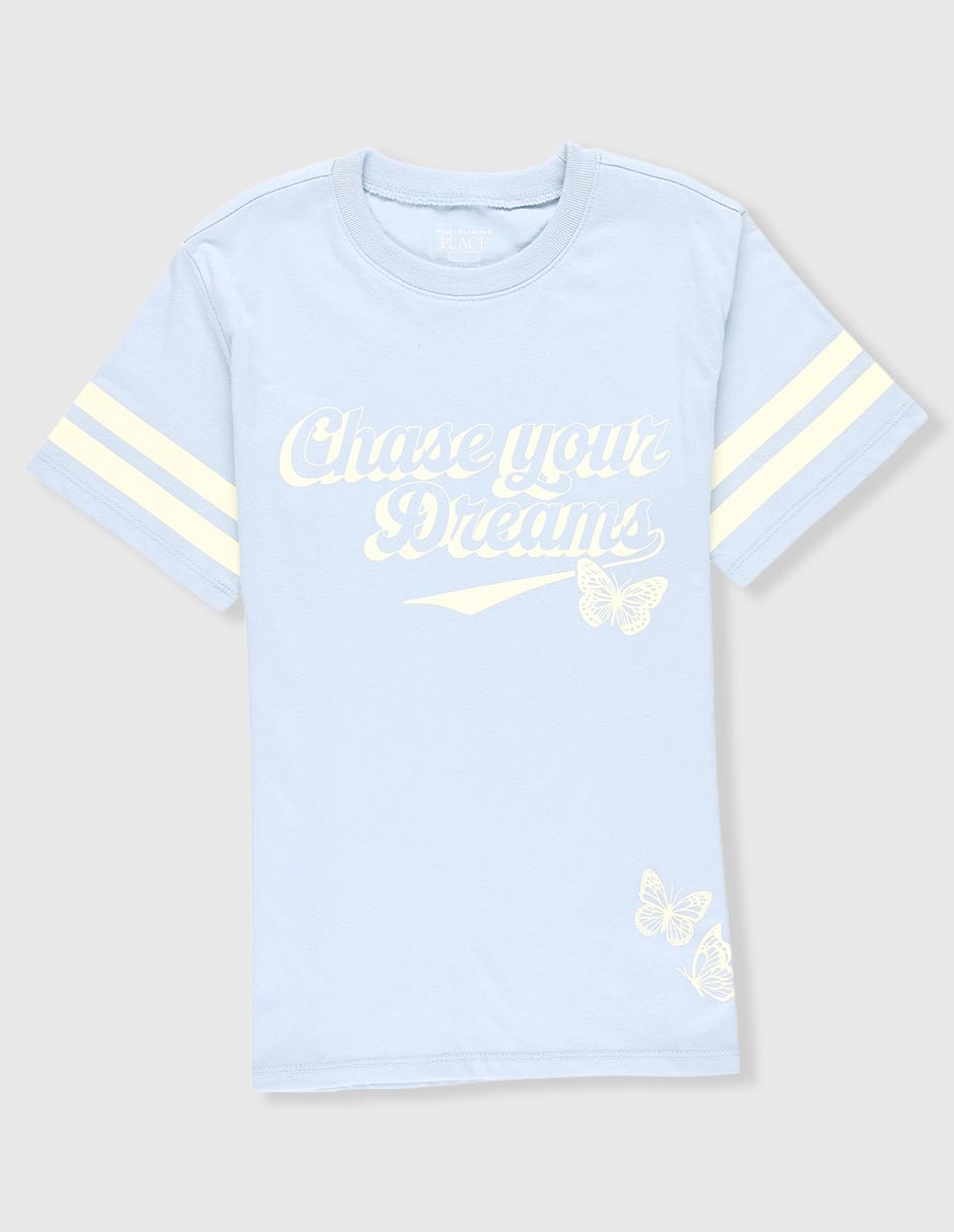 Playera manga corta para niña Playera manga corta para niña