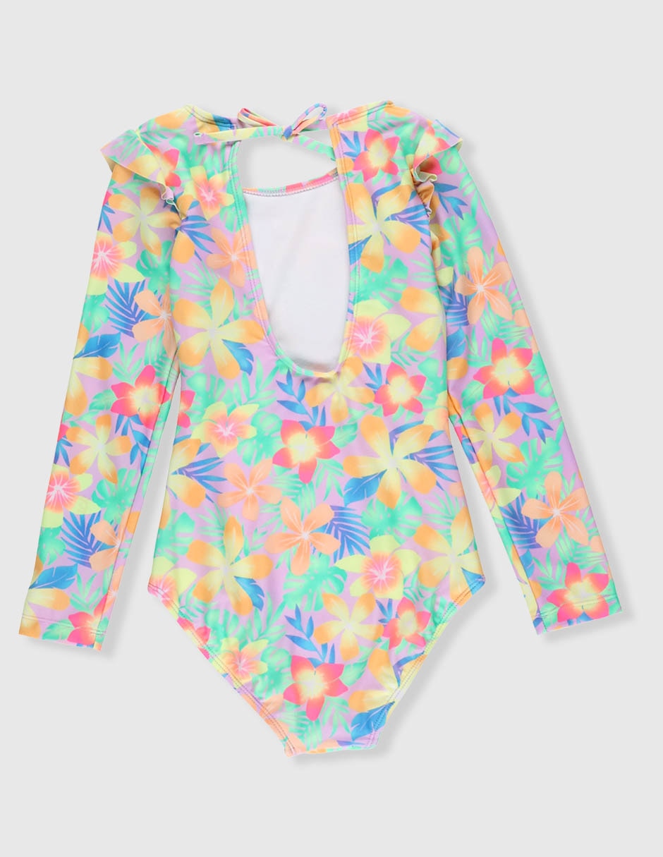 Wetsuit Cat & Jack estampado floral para niña