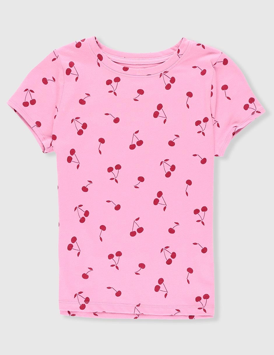 Playera Cat & Jack manga corta para niña