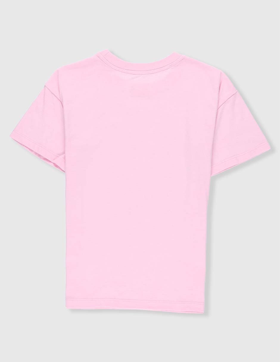 Playera manga corta para niña