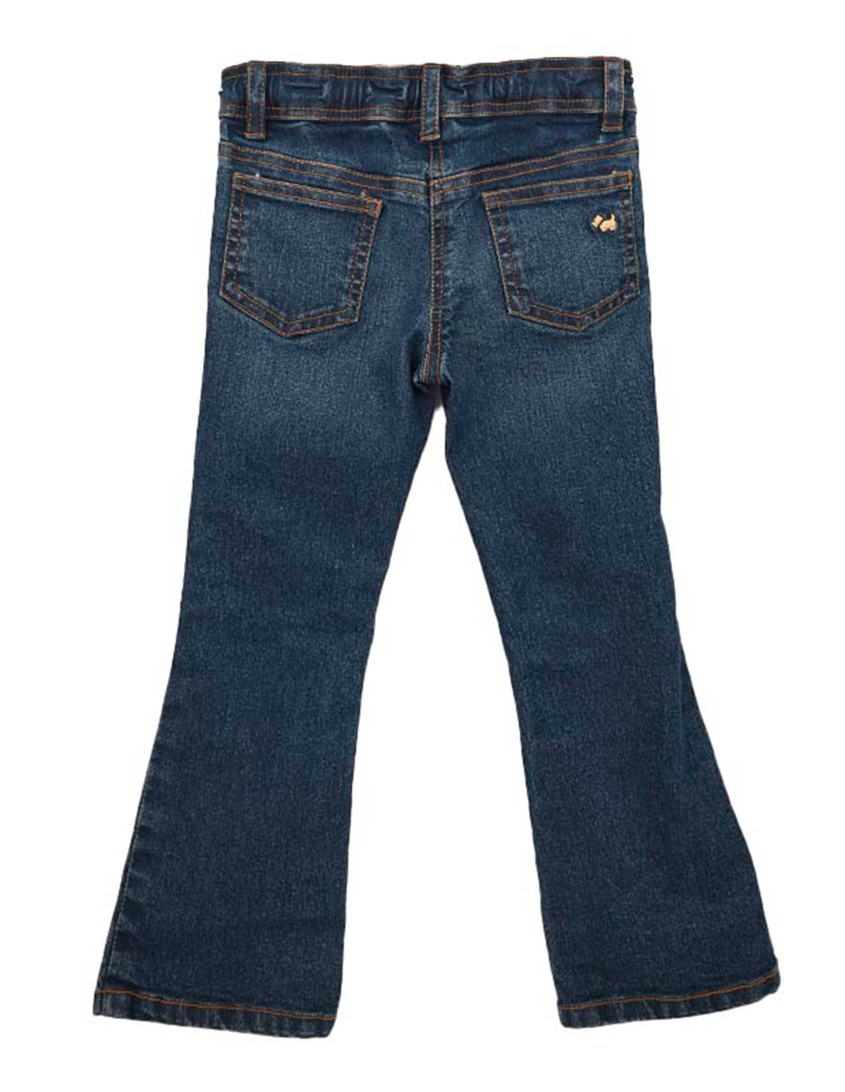 Jeans straight Ferrioni Pop para niña