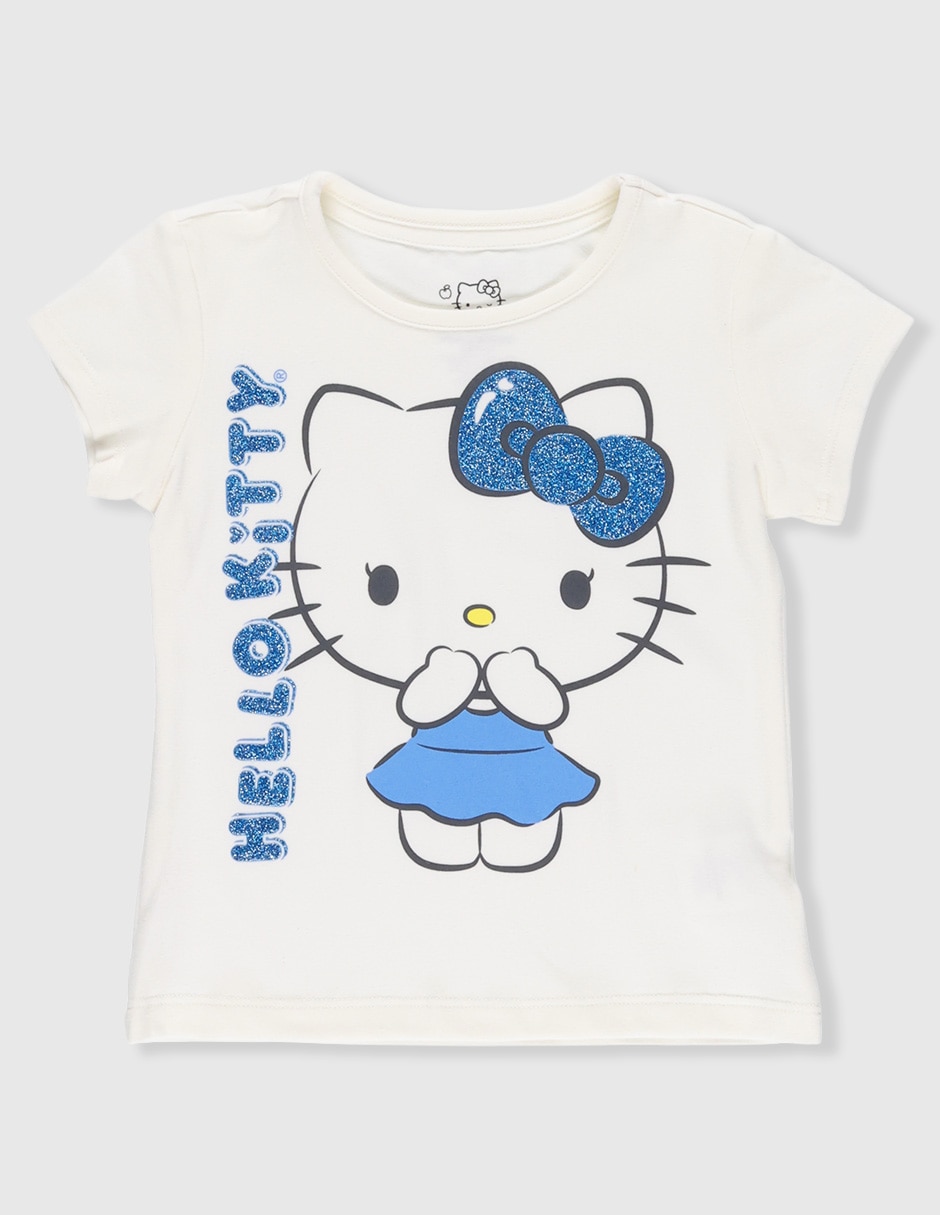 Playera manga corta para niña