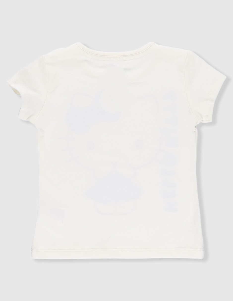Playera manga corta para niña