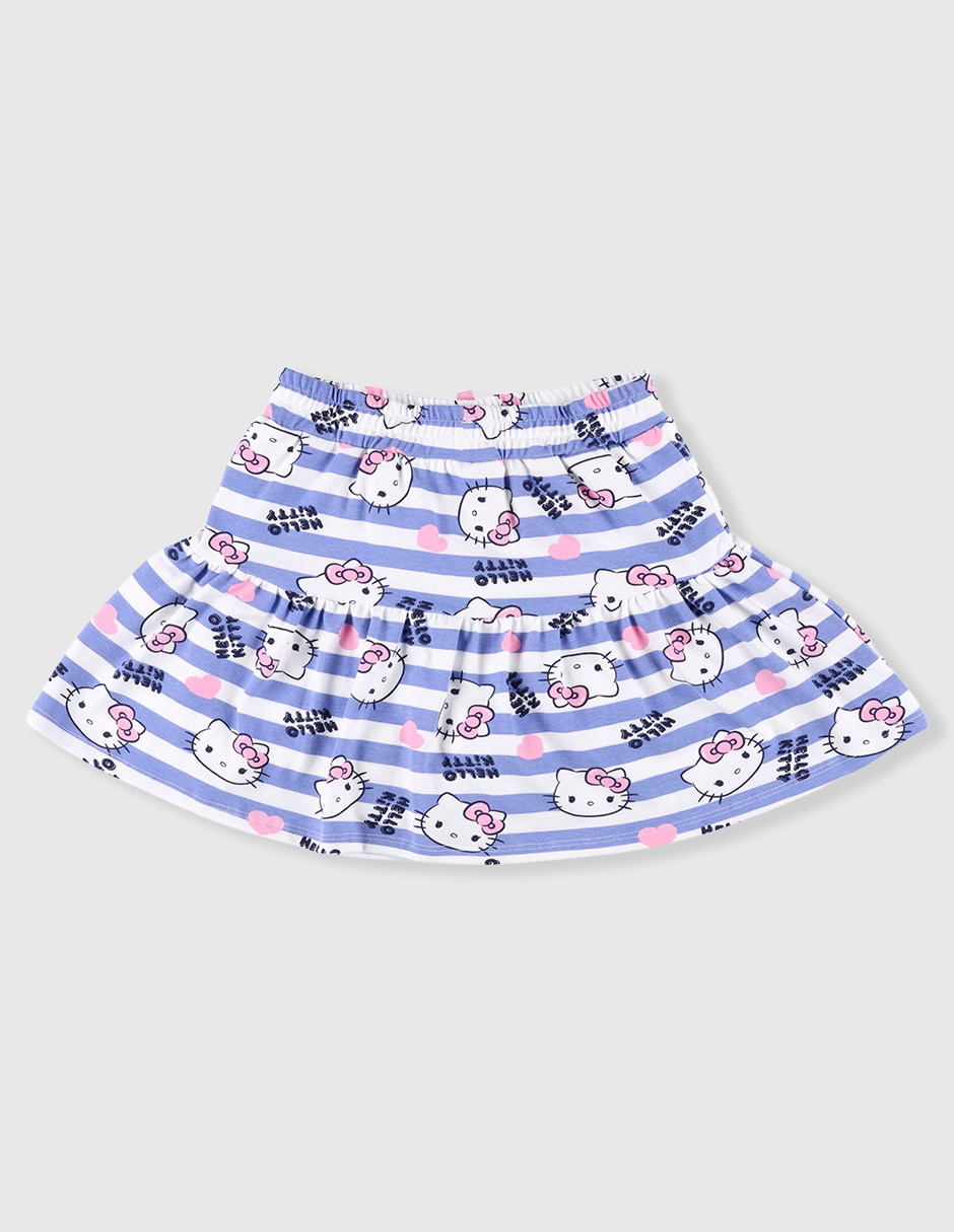 Falda short para niña 5