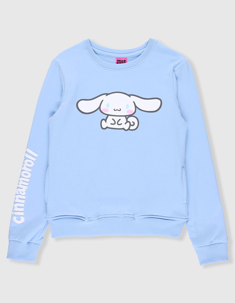 Sudadera Hello Kitty Cinnamoroll para niña