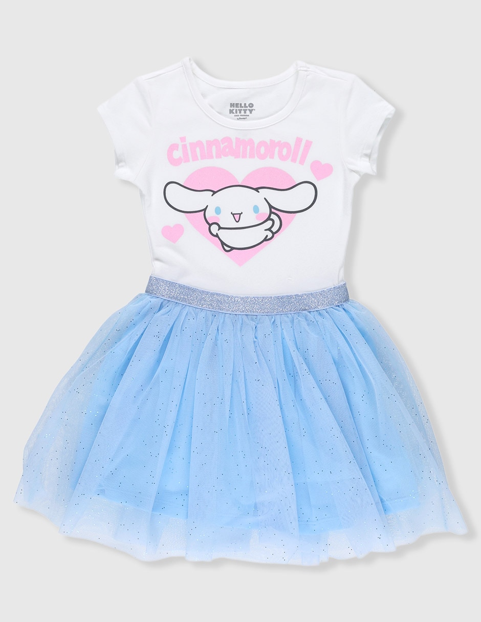 Vestido Hello Kitty Hello Kitty And Friends manga corta para niña