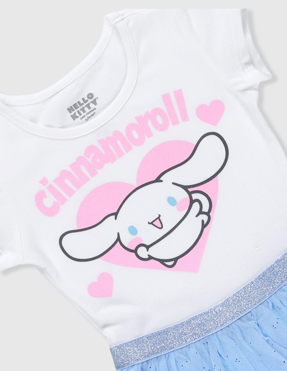 Vestido Hello Kitty Hello Kitty And Friends manga corta para niña