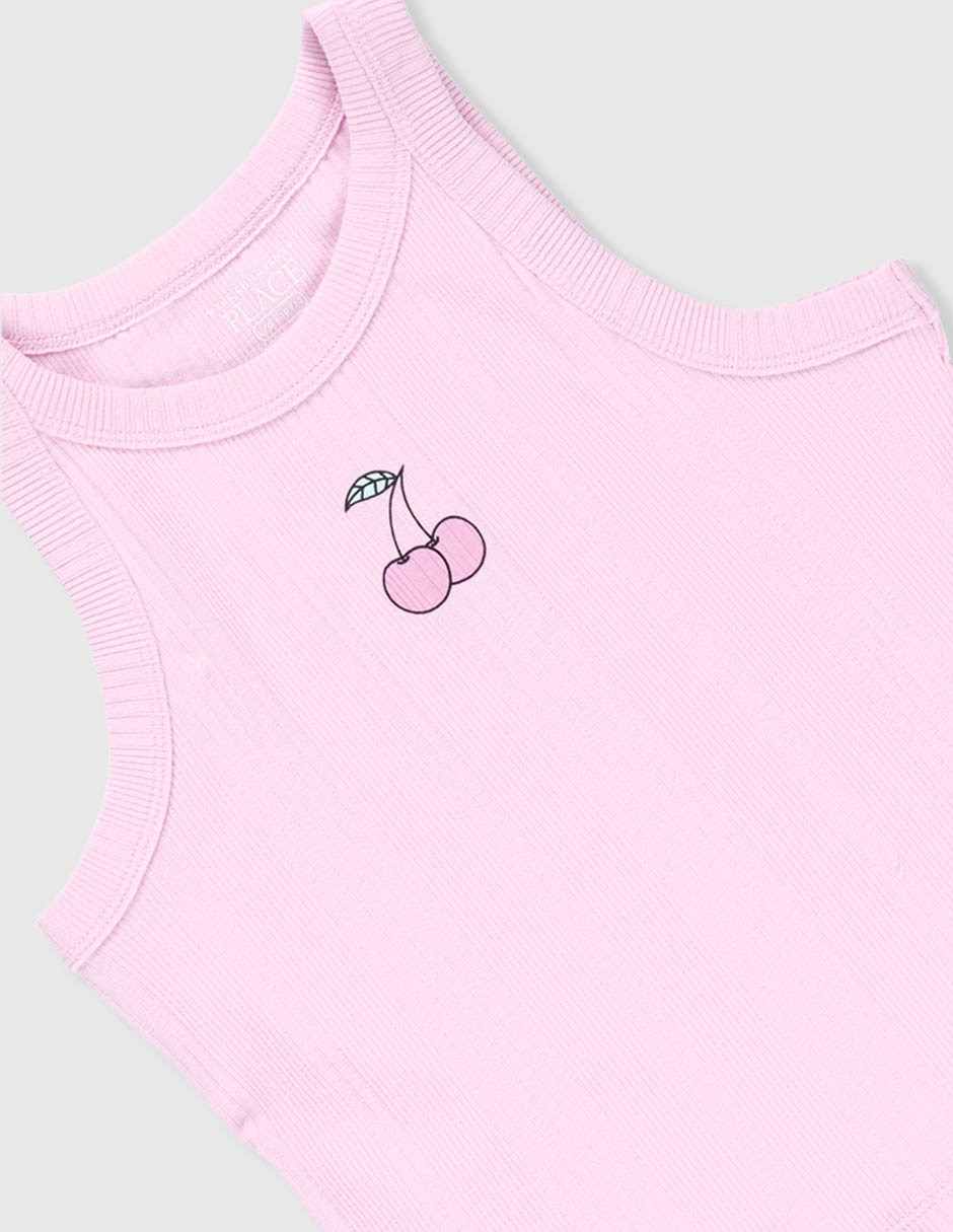 Playera The children's place sin manga para niña