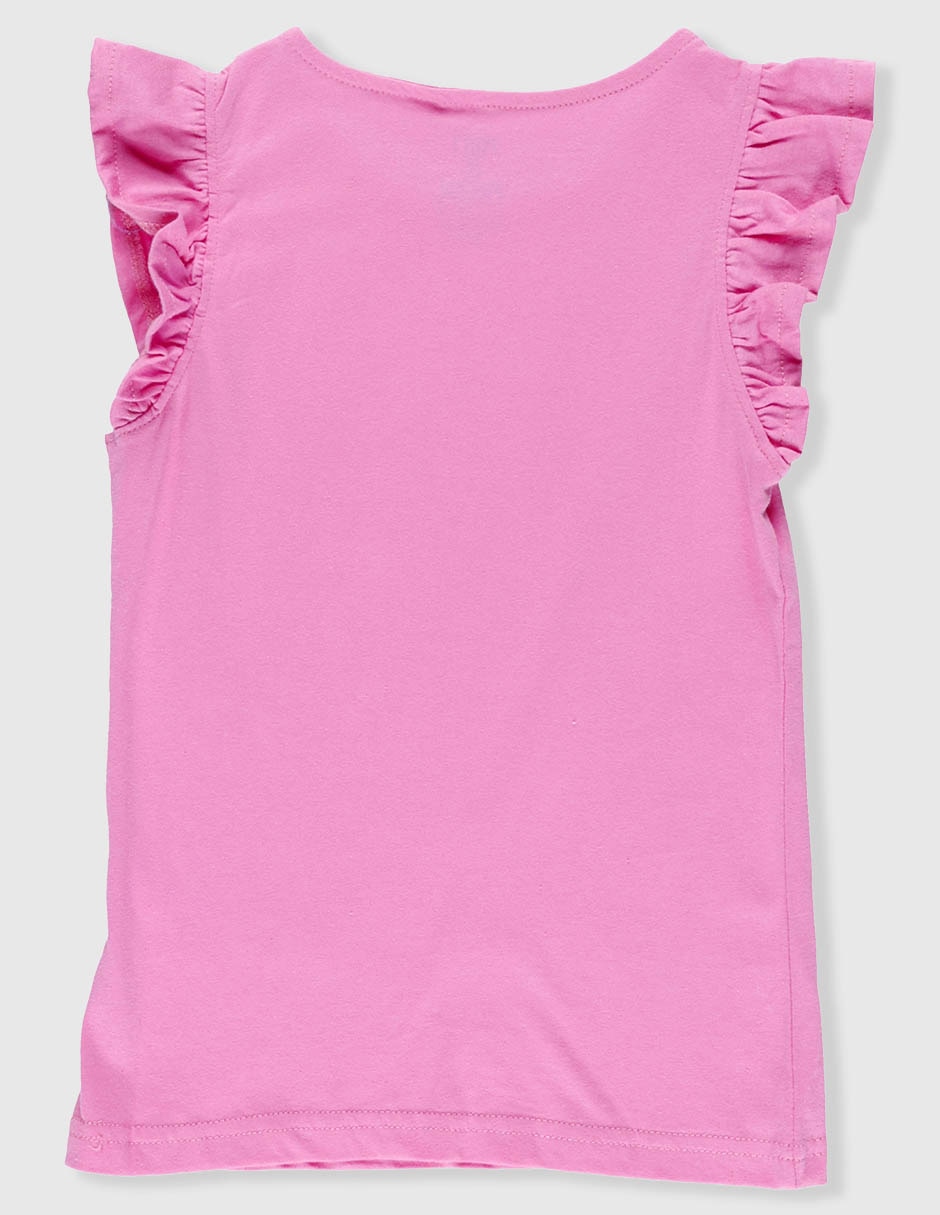 Playera matt & megan manga corta para niña