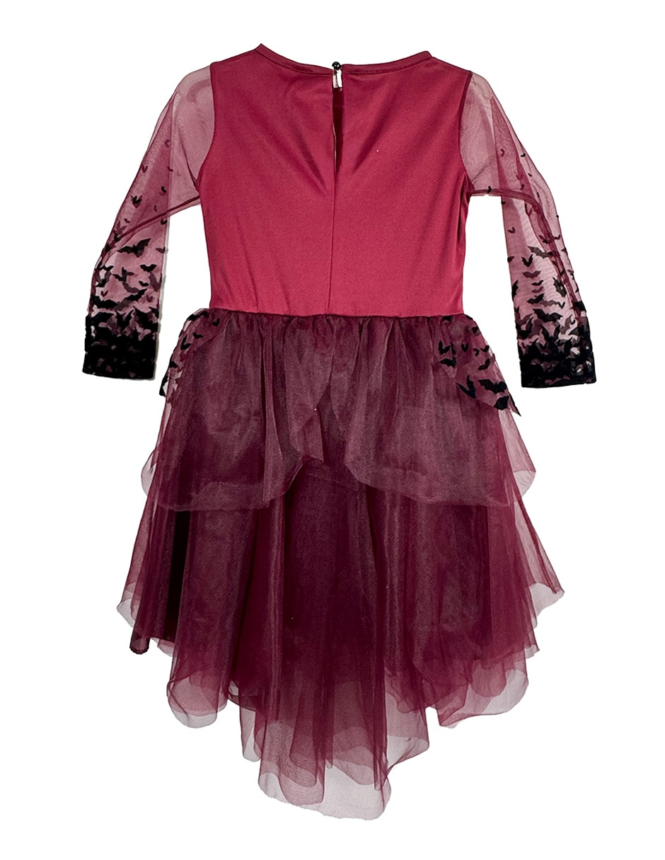 Vestido manga larga para niña 5