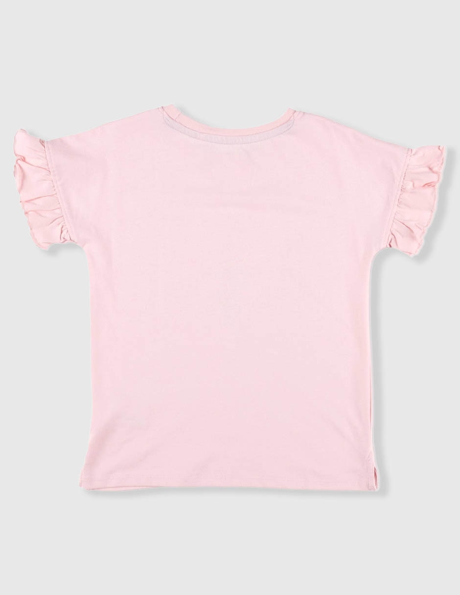 Playera manga corta para niña 4