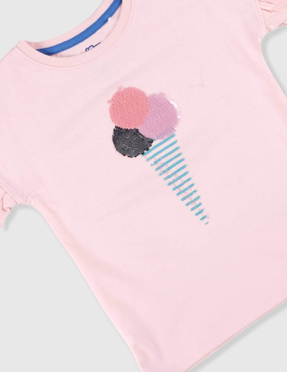 Playera manga corta para niña 3