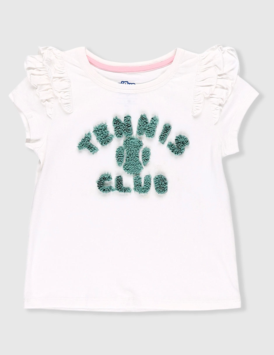 Playera manga corta para niña Playera manga corta para niña