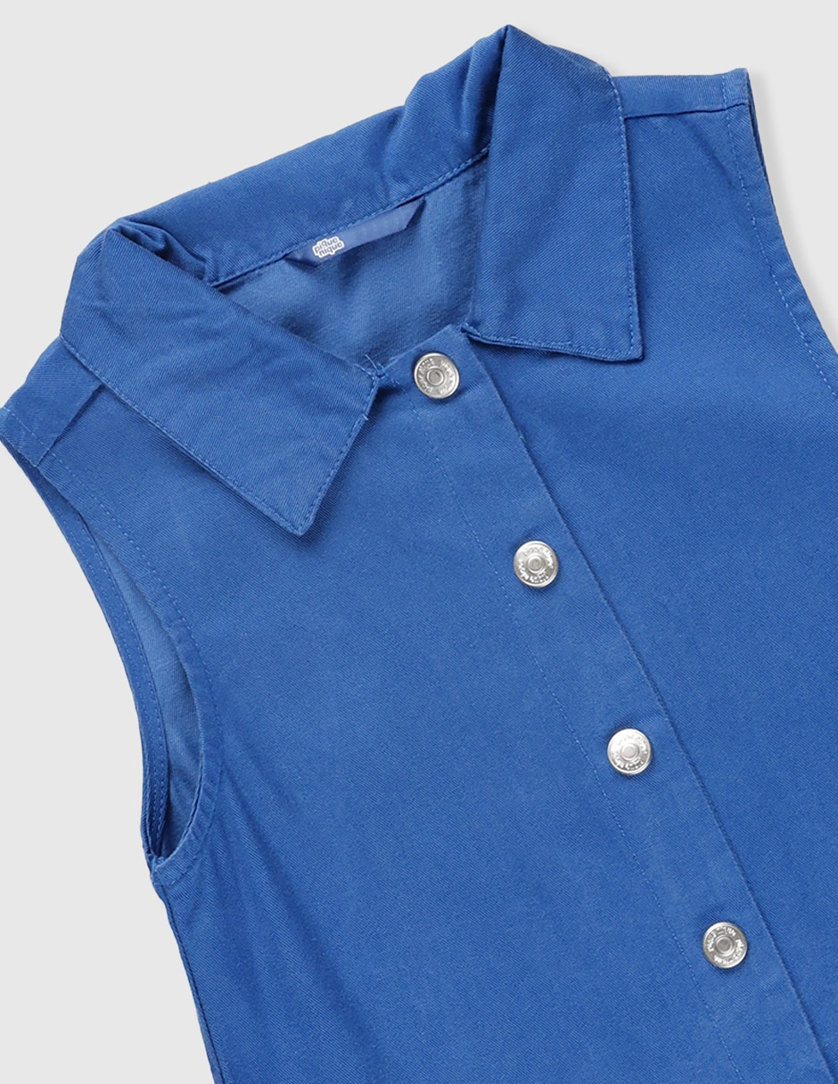 VESTIDO PIQUENIQUE PNG2602-011 LISO CAS