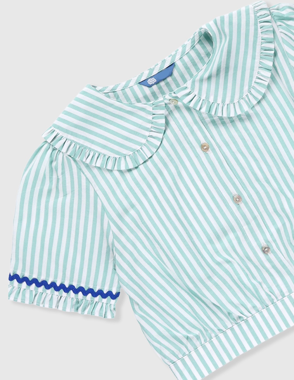 Conjunto Piquenique de algodón para niña
