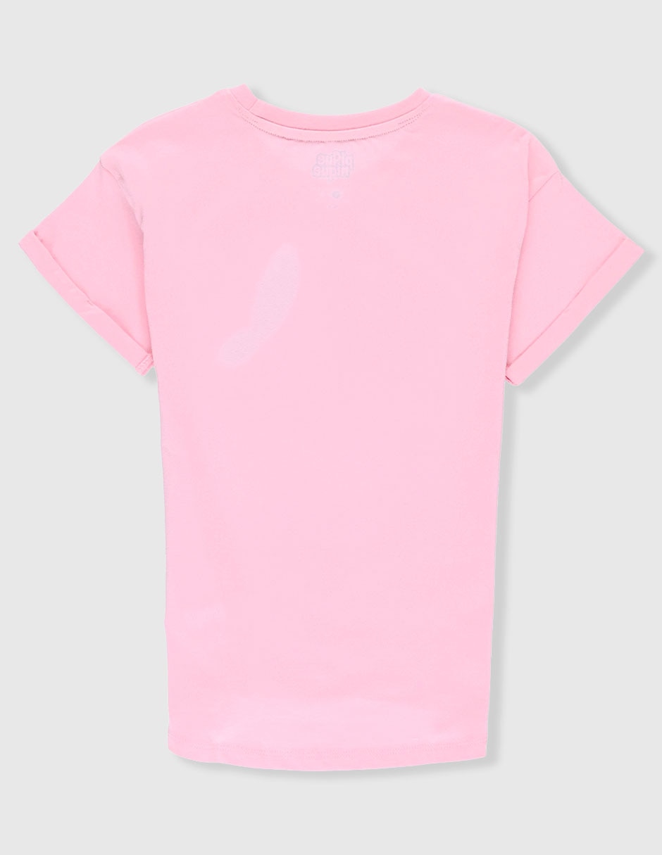 Playera Piquenique manga corta para niña
