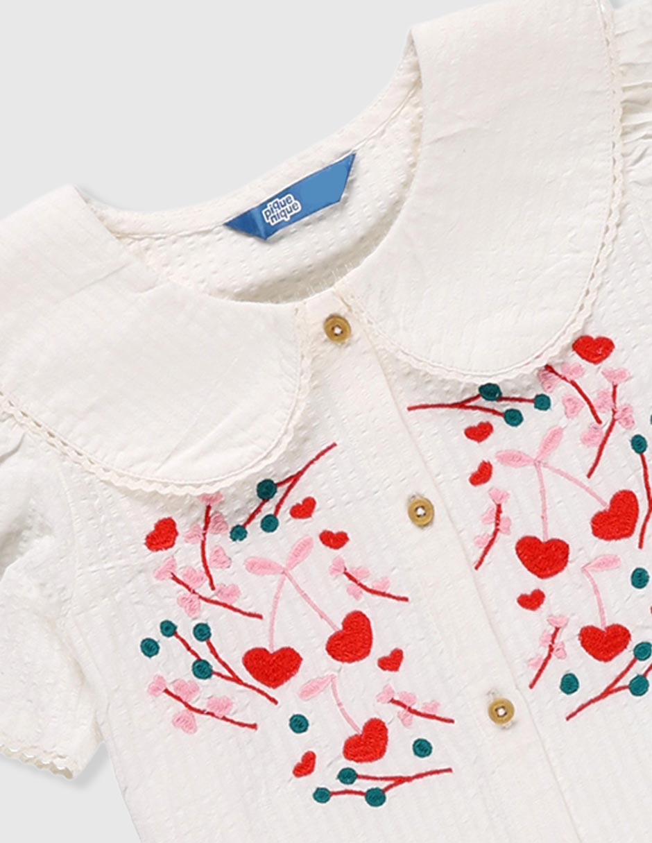 Blusa Piquenique para niña