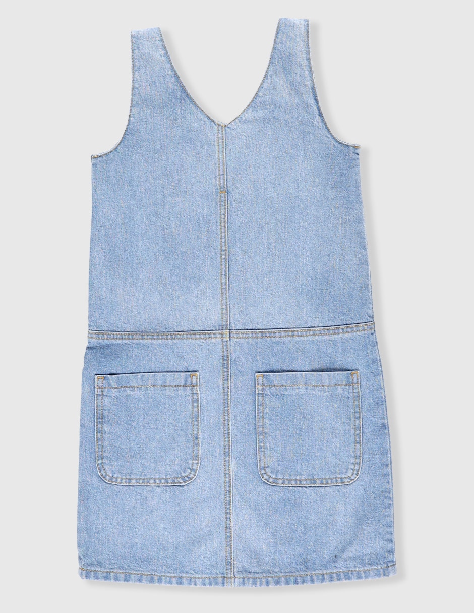 Vestido Piquenique sin manga para niña