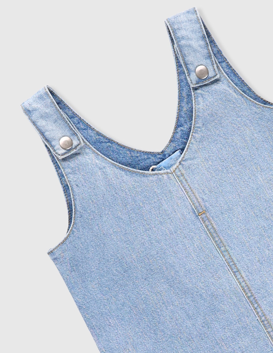 Vestido Piquenique sin manga para niña