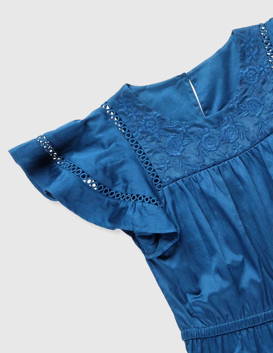Jumpsuit de algodón para niña 6