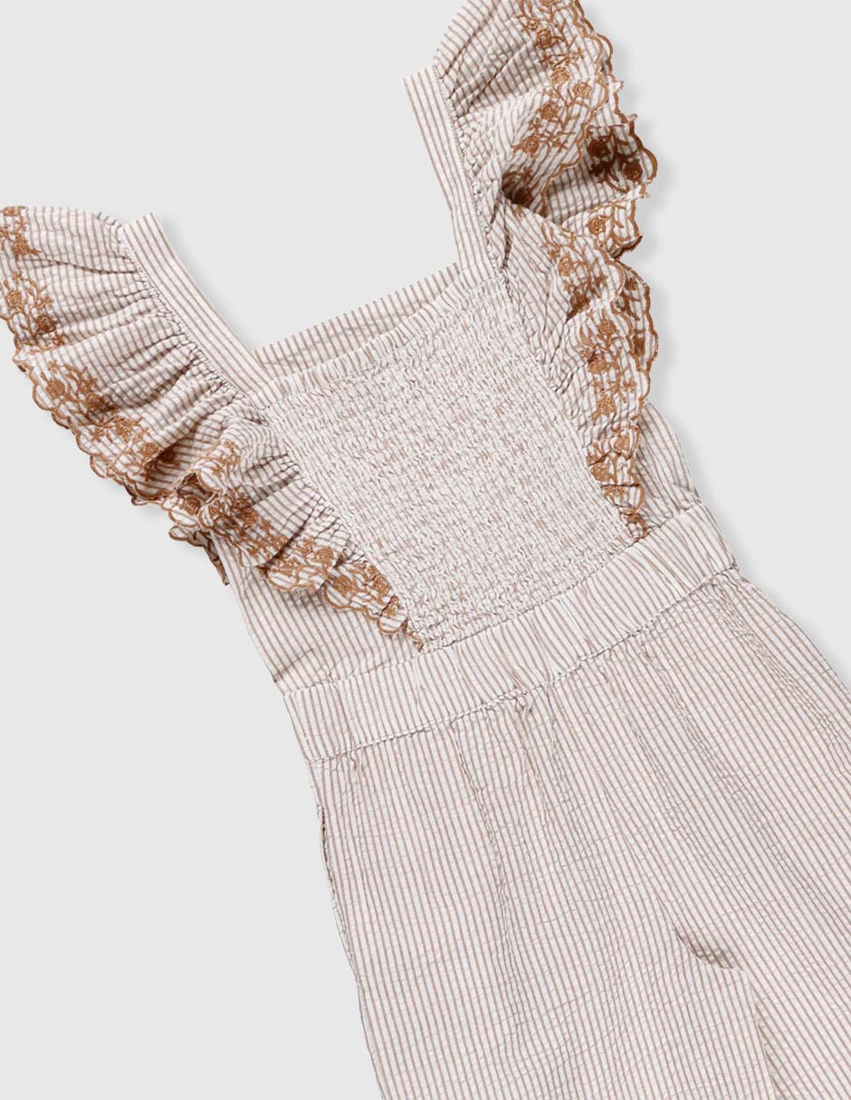 Jumpsuit Piquenique Collection de algodón para niña