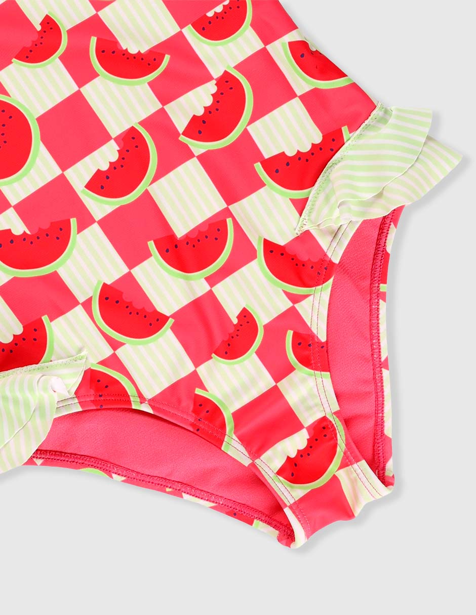 Traje de baño completo Piquenique para niña