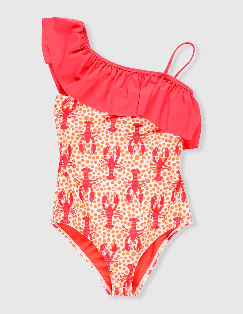 Traje de baño completo para niña Traje de baño completo para niña