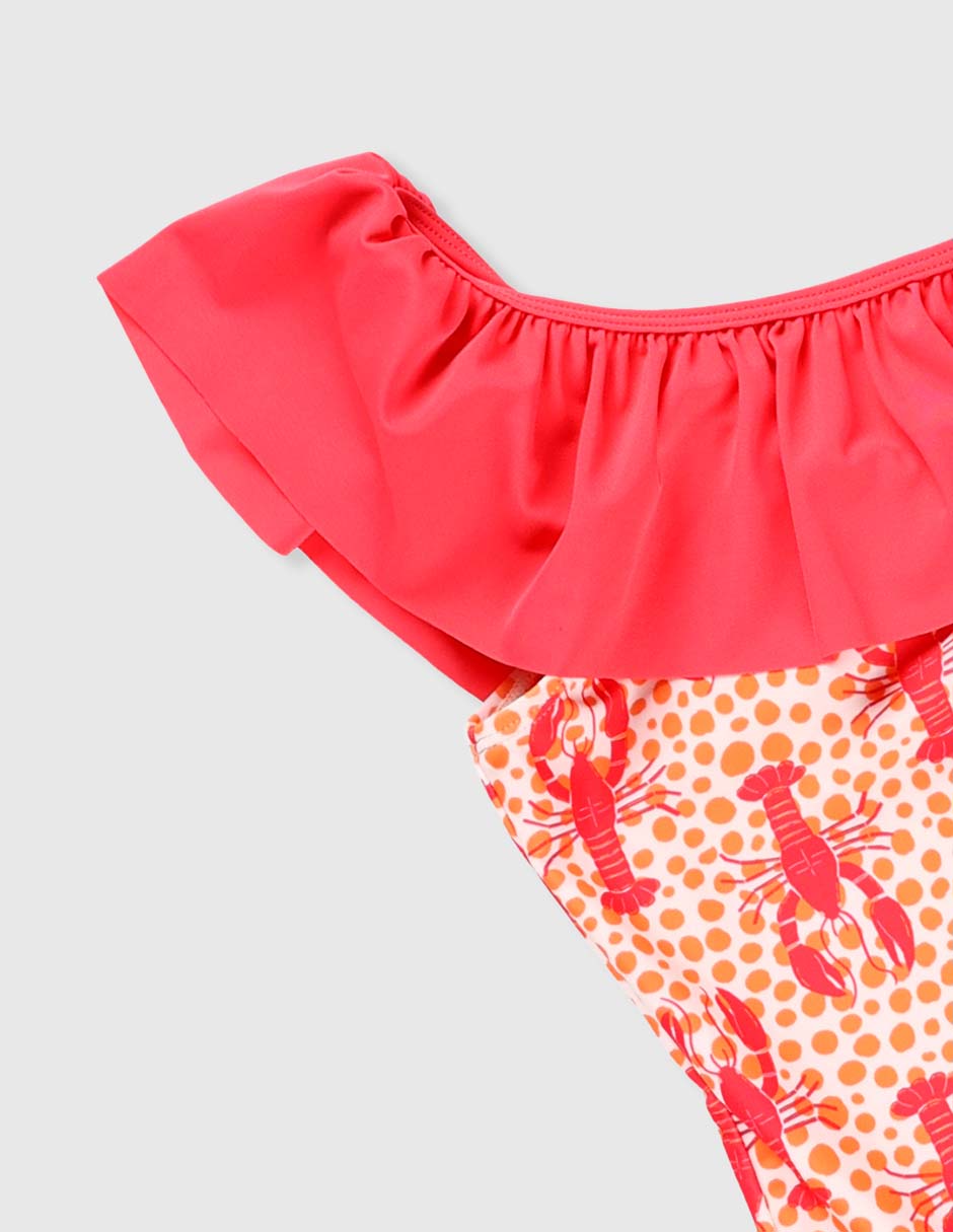 Traje de baño completo Piquenique para niña