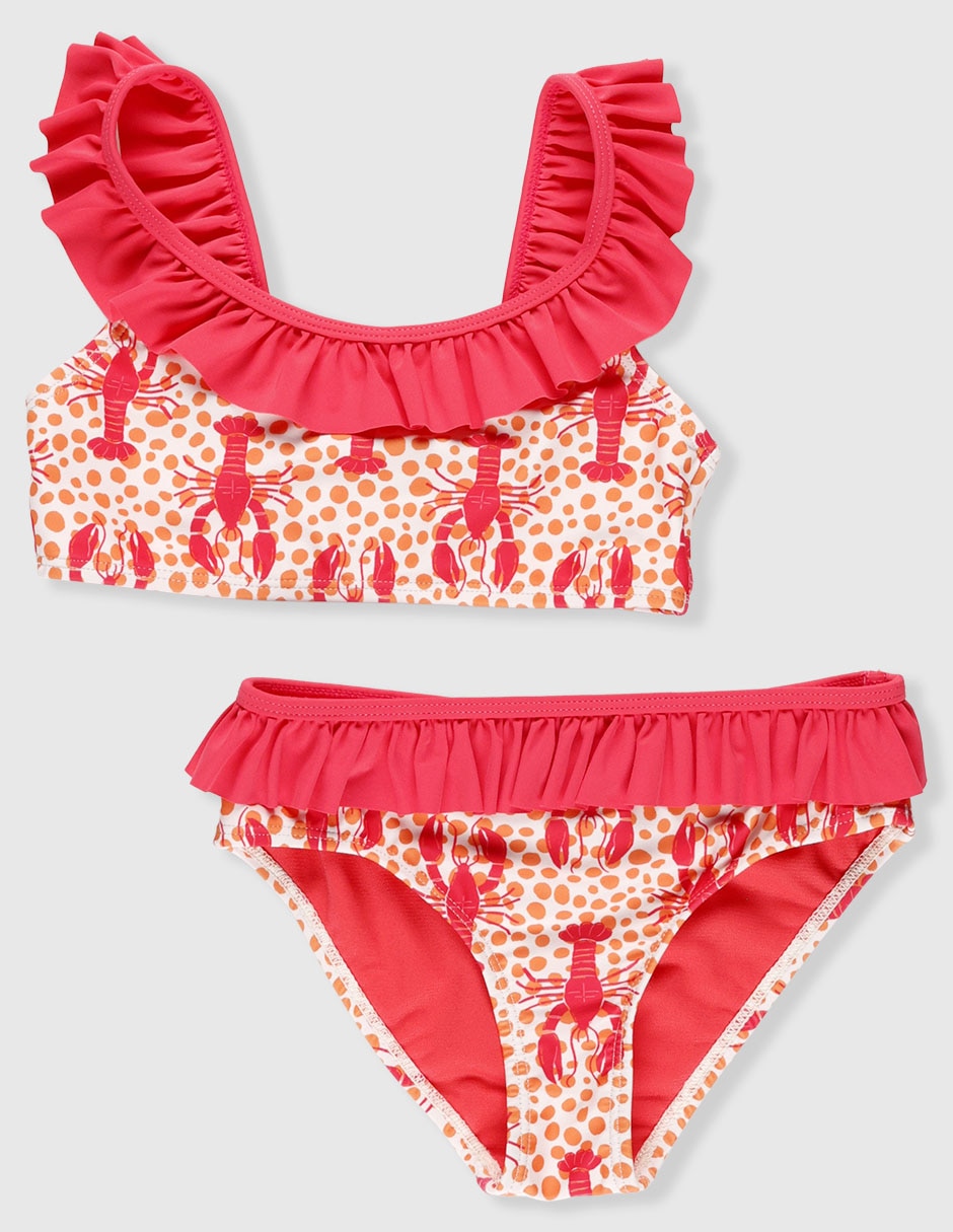 Traje de baño bikini para niña