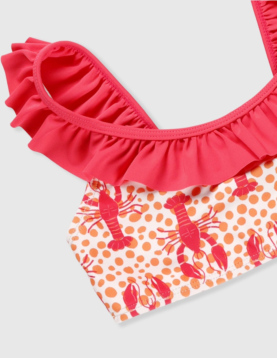 Traje de baño bikini Piquenique para niña
