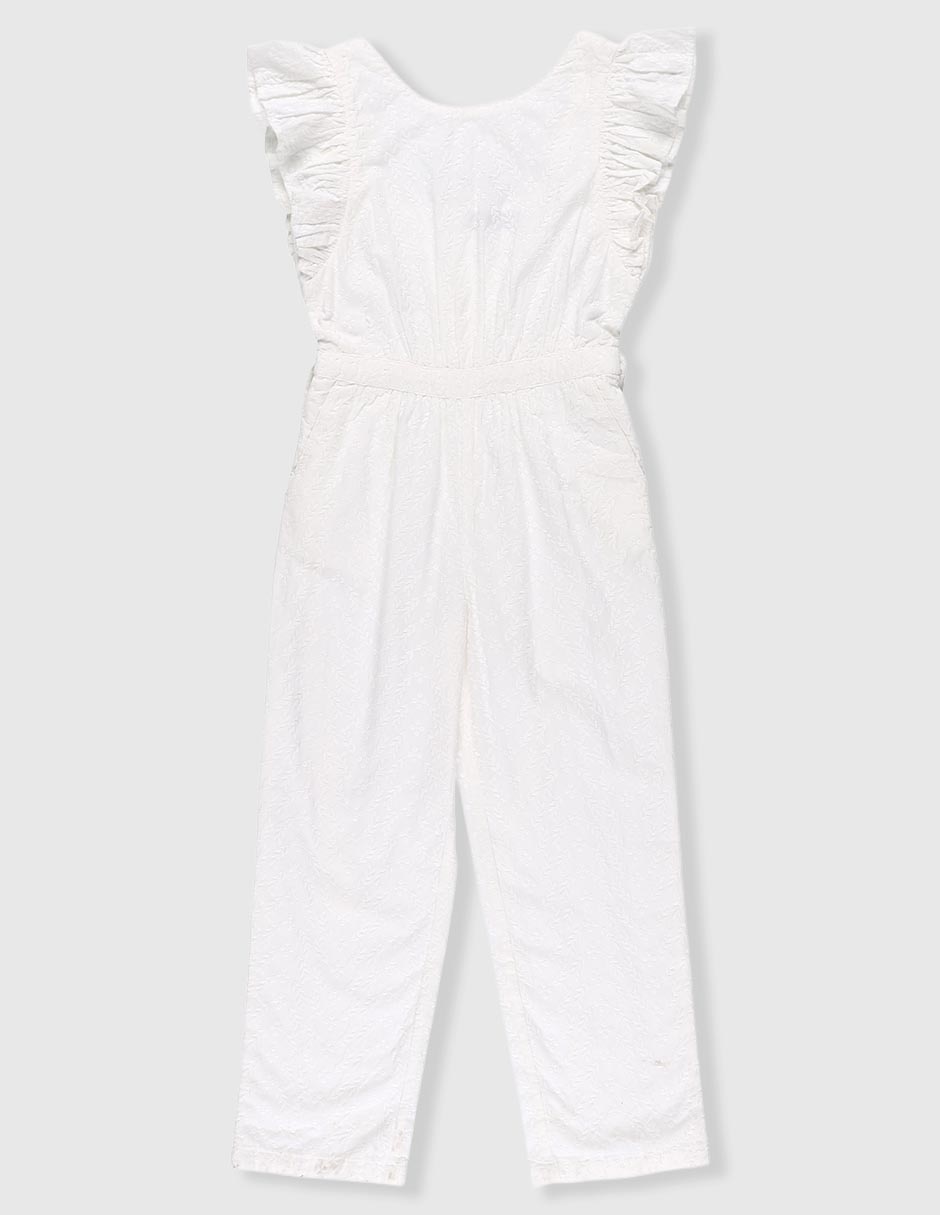 Jumpsuit de algodón para niña Jumpsuit de algodón para niña
