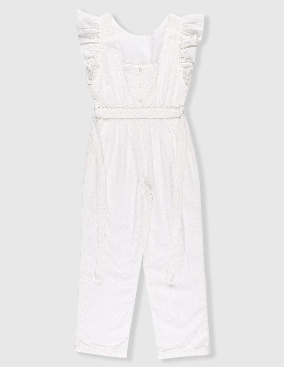 Jumpsuit de algodón para niña