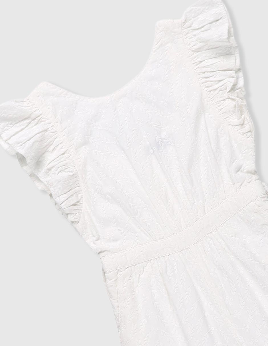 Jumpsuit de algodón para niña