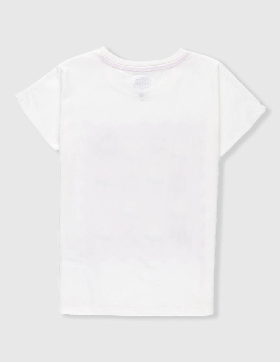 Playera Piquenique manga corta para niña