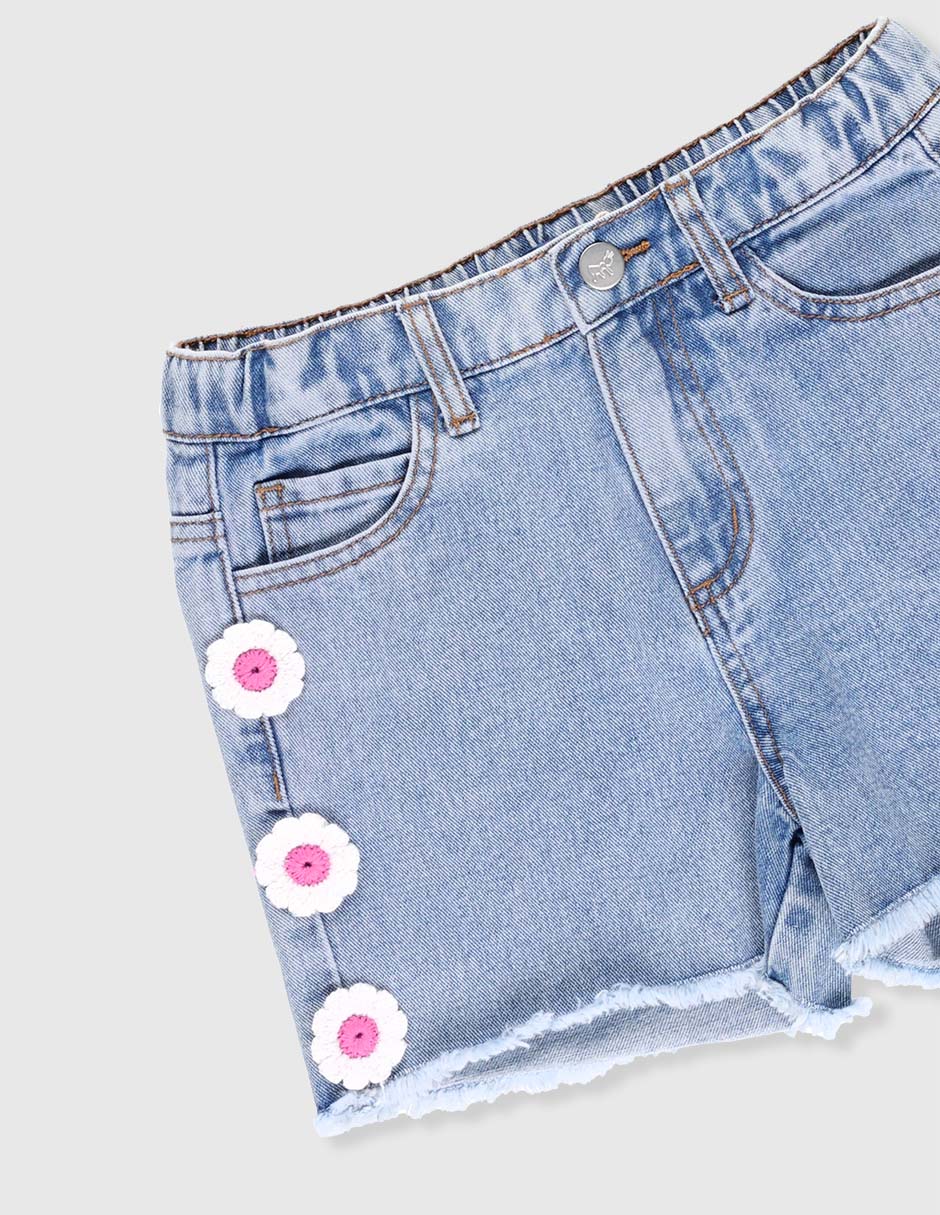 Short Piquenique para niña