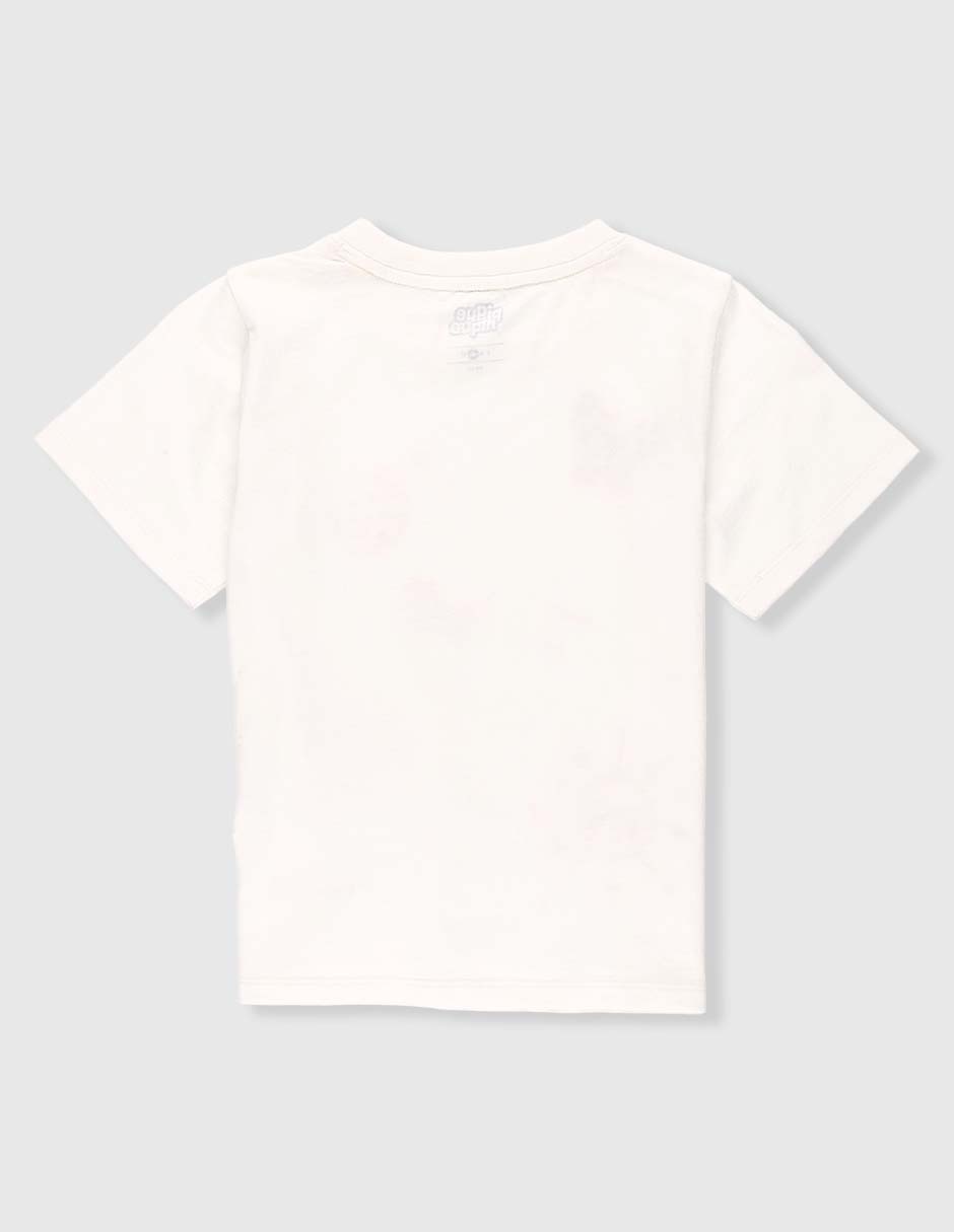 Playera manga corta para niña