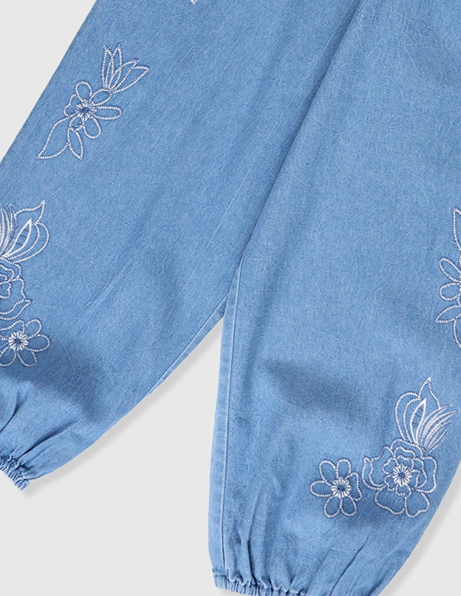 Jumpsuit de mezclilla para niña