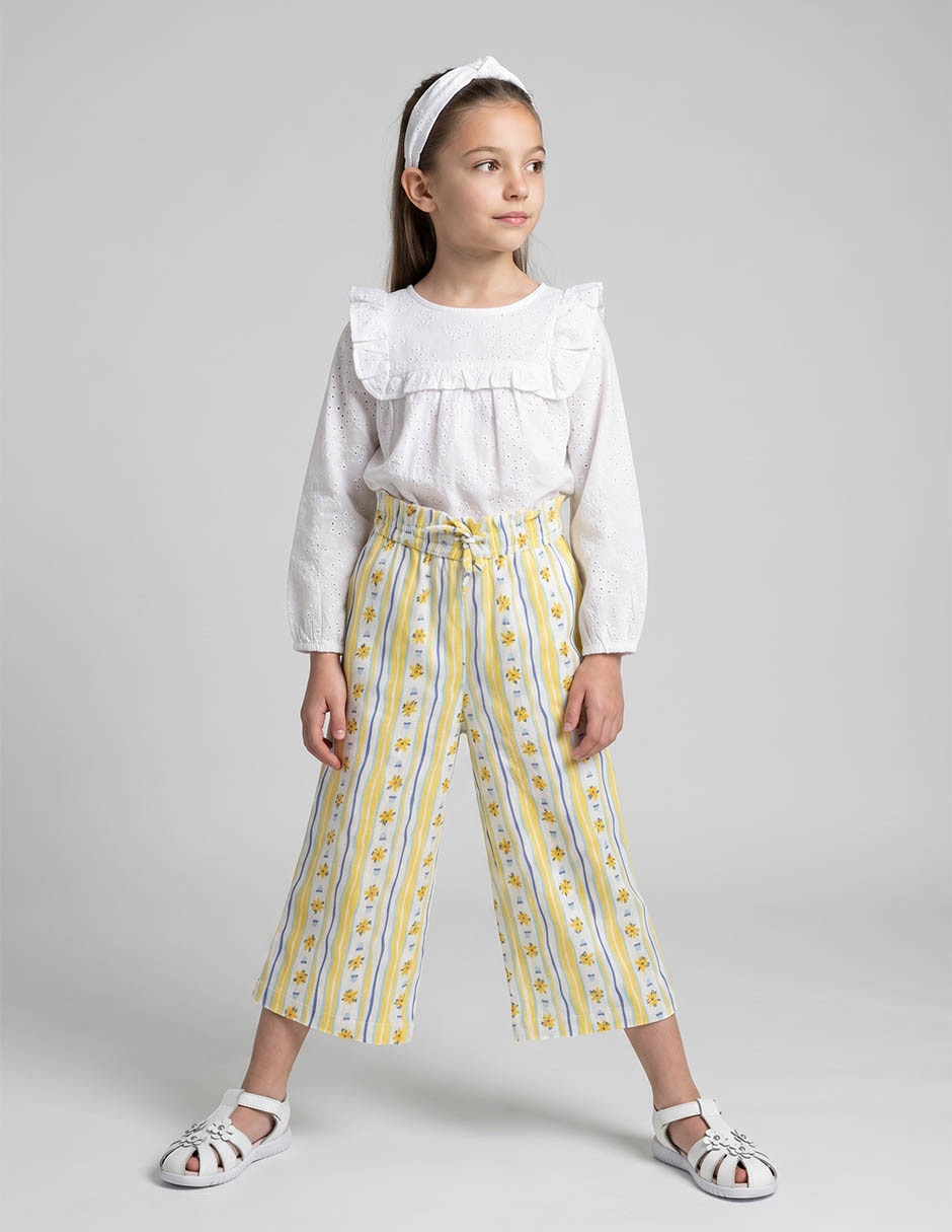 Pantalón relaxed para niña Pantalón relaxed para niña