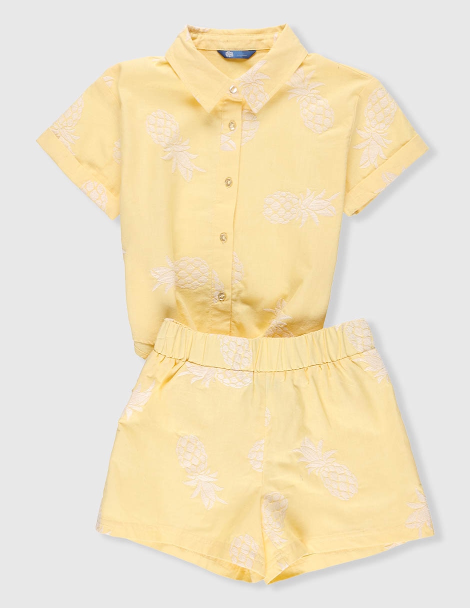 Conjunto de algodón para niña