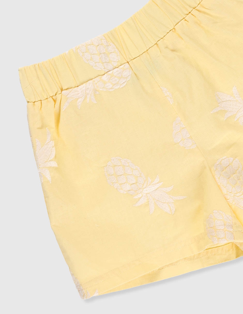 Conjunto Piquenique de algodón para niña