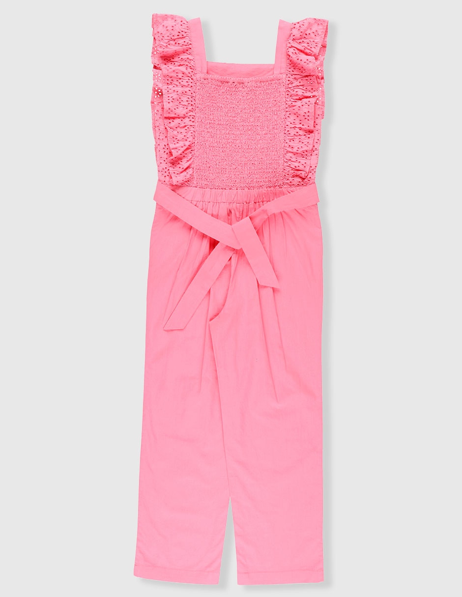 Jumpsuit de algodón para niña