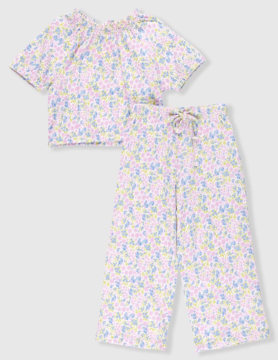 Conjunto de algodón para Niña 3
