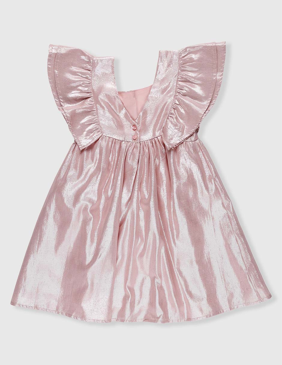Vestido piquenique collection manga amplia para niña