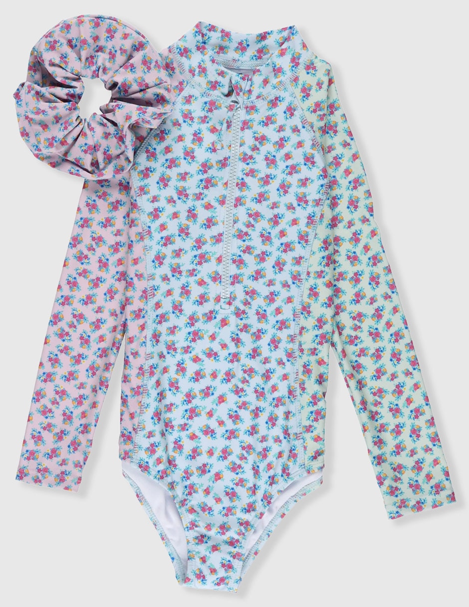 Traje de baño completo para niña