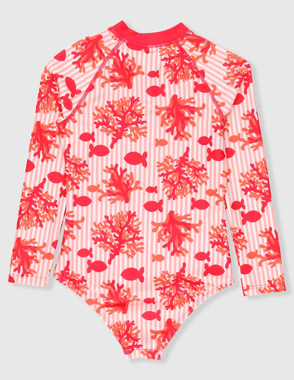 Traje de baño completo para niña