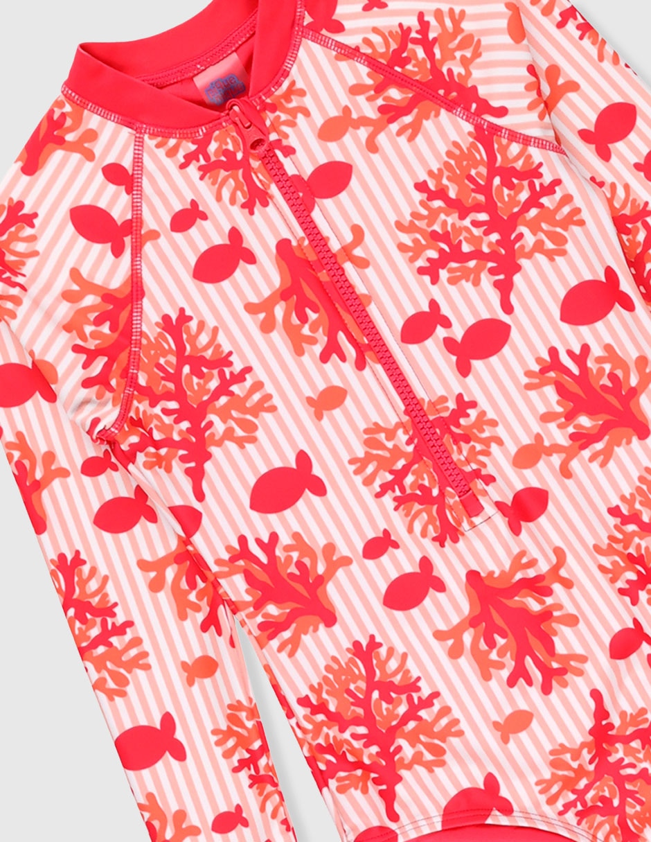 Traje de baño completo para niña