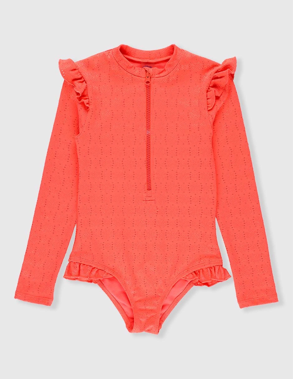 Traje de baño completo para niña Traje de baño completo para niña